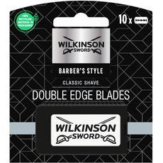 Wilkinson Sword Classic Vintage Edition Rasierklingen für Rasierhobel Hochwertig und besonders langlebig 10 Stk.