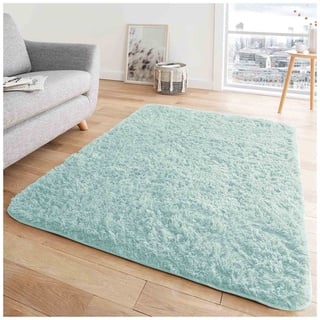 GC GAVENO CAVAILIA Area Rugs Wohnzimmerteppich, Bodenteppich, extra weich, rutschfest, weich, flauschig, klein, zottelige Teppiche für Wohnzimmer, zartes Ei, 60 x 110 cm