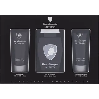 Mitico Eau de Toilette 125 ml + Duschgel 100 ml + Aftershave Balsam 100 ml Geschenkset