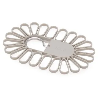 Joseph Joseph Petal 22 Clips Wäscheständer, Ideal für Socken/Unterwäsche, Langlebige Aluminiumhaken, Klappbar, Ecru