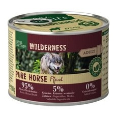 REAL NATURE WILDERNESS Adult Pure Horse Pferd 6x200 g