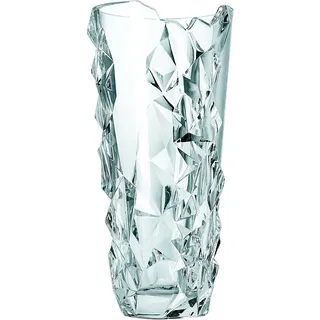 Nachtmann Vorteilsset 2 x  1 Glas/Stck Vase 258/17/33cm Sculpture  101982 und Geschenk + Spende - Creme