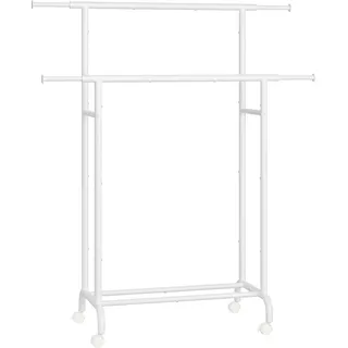 Songmics Garderobenständer HSR133W01 Wolkenweiß