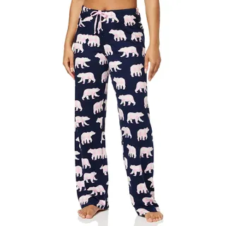 Hatley Damen Jersey Pajama Pants Pyjamahose, Mama Bear Jersey, 42 EU