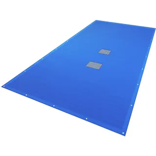 VOUNOT Poolabdeckung Blau 4,00 m