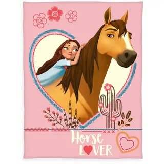 Herding Spirit Kuscheldecke 130 x 170 cm Rosa/Mehrfarbig