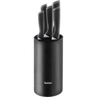 Tefal Comfort Messerblock 6-tlg. Schwarz