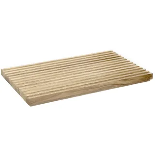 APS VALO Brotschneidebrett Eiche 1-tlg. 53 x 32,5 cm Braun