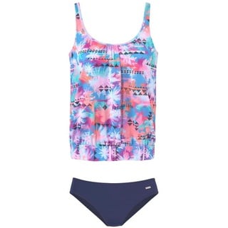 VENICE BEACH Tankini Damen pink-blau-bedruckt Gr.38