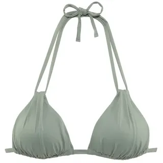 s.Oliver Triangel-Bikini-Top Damen oliv Gr.34 Cup C/D