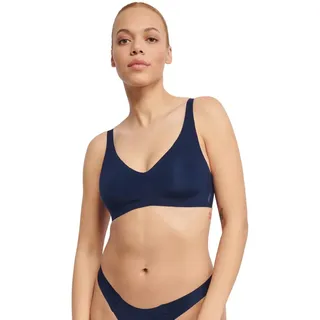 SLOGGI Damen Zero Feel 2.0 Soft Bra, Navy Blue, XL