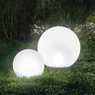 esotec Solarkugel für den Garten 2er SET multicolor wetterfest 102613