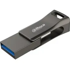 Dahua USB-P639-32-64GB USB flash drive USB Type-A / USB Type-C 3.2 Gen 2 (3.1 Gen 2) (64 GB, USB A, USB 3.1 Gen 2), USB Stick, Schwarz