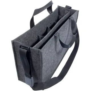 Sigel BA411 Desk Sharing Bag L, (17.30"), Notebooktasche, Grau