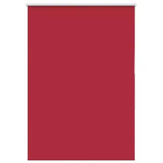 vidaXL Verdunkelungsrollo Rot 105x130cm Stoffbreite 100,7cm Polyester - Rot