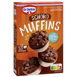 Dr. Oetker Schoko Muffins Backmischung 345,0 g