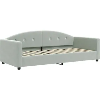 vidaXL Tagesbett 90 x 200 cm grau