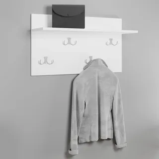 INOSIGN »Paris«, (1 St.), Praktische Wandgarderobe mit Doppelhaken (B/T/H): 70/21,5/40 cm