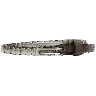 Liebeskind Berlin Belt I 10mm 105 STUDDED BELTS Washed Leather stone