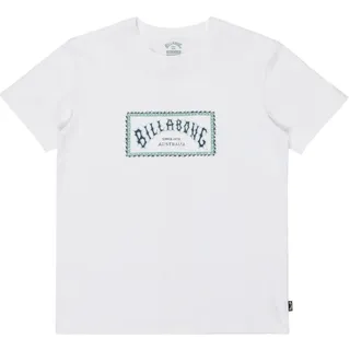 T-Shirt BILLABONG "Arch Frame", Kinder, Gr. 8(125-130cm), weiß, Obermaterial: 100% Walkfrottier;, Shirts T-Shirt