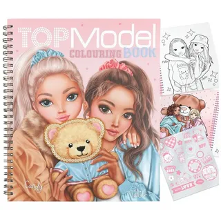DEPESCHE TOPModel Malbuch Team Teddy 40 Seiten mehrfarbig