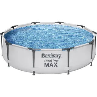 BESTWAY Steel Pro Max Frame Pool 305 x 76 cm inkl. Reparaturset
