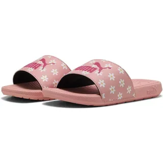 Puma Cool Cat 2.0 Daisies PS Weiblich Schiebe-Sandalen, PINK FRUIT-PUMA PINK-PUMA WHITE-ALMOST APRICOT,