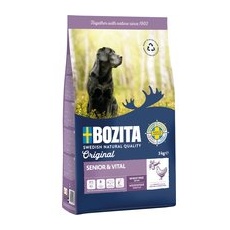 2x3kg Pui Original Senior & Vital Bozita Hrană uscată fără grâu câini