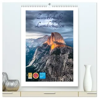 Zauberhafte Landschaften (hochwertiger Premium Wandkalender 2026 DIN A2 hoch), Kunstdruck in Hochglanz: Eine Fotoreise durch atemberaubende Landschaften rund um den Globus (CALVENDO Natur)