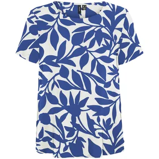 VERO Moda Damen Vmeasy Joy S/S Top WVN Ga Bluse