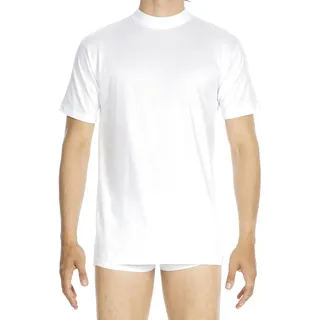 HOM T-Shirt im unifarbenen Design Modell Harro New, Unterhemd, breite Blende, für Herren WHITE - LIGHT, XXL