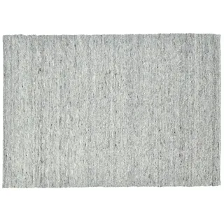 Sansibar Hörnum Wollteppich 170 x 240 cm grau