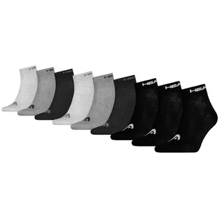 Head Unisex Quarter Socken, 9er Pack)