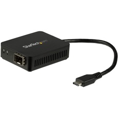Bild USB-C zu LWL Adapter LAN-Adapter, SFP, USB-C 3.0 [Stecker] (US1GC30SFP)