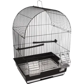 Karlie Vogelkäfig Alor 2 34,5 x 28 x 48,5 cm schwarz