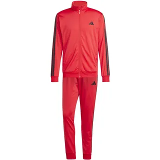 adidas Sportswear Basic 3 Stripes Tricot TRACKSUIT, pure ruby, L