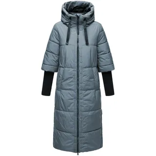 Navahoo Steppmantel »Steppmantel Ciao Miau XIV«, blau