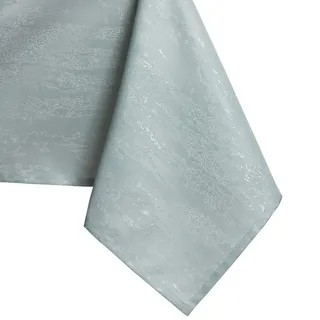 AmeliaHome 80x80 cm Tischdecke Tischtuch Tafeldecke Fleckschutz Lotuseffekt Abwaschbar Wasserabweisend Ornament Minze Vesta