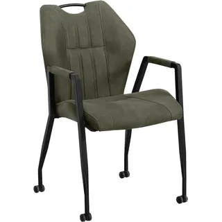 omg design Armlehnstuhl Point Stoff grün