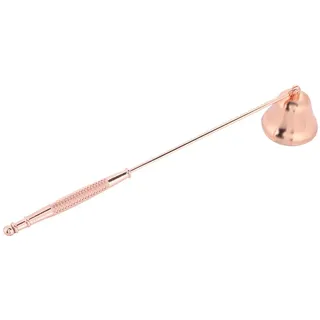 Dekaim Kerzenlöscher,Kerzen Dochtlöscher,Kerzenlöscher aus Edelstahl,Für Löschen Sie die Dochtflamme, Sicher Und Umweltfreundlich(Roségold)