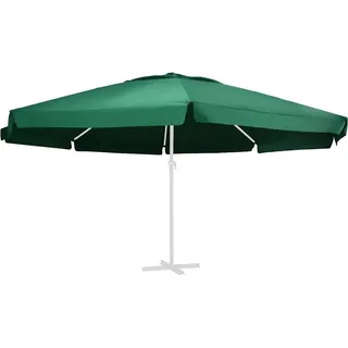 vidaXL Ersatzbezug für Sonnenschirm Grün 610 cm - Grün