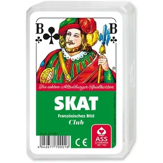 ASS Altenburger Skat französisches Bild Glasetui, 1Stück