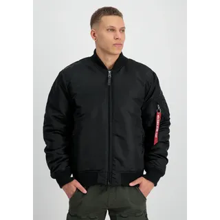 Bomberjacke ALPHA INDUSTRIES "MA-1 Dragon Embroidery", Herren, Gr. XXL, schwarz, Obermaterial: 100% Nylon. Futter: 100% Nylon. Füllung: 100% Polyester, Jacken Bomberjacke