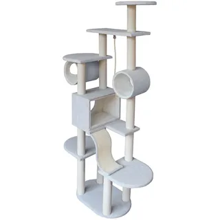 SKY SCRAPER mit Katzenkratzbaum und Kratzseil Ferribiella