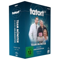 Bild Tatort - Team Münster (Thiel & Boerne) - 20 Jahre Jubiläums-Edition (Folge 1-40) [20 DVDs]