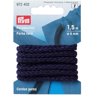 Prym Anorak- und Parkakordel 4 mm Marine