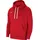 Hoodie Rot/Weiß S