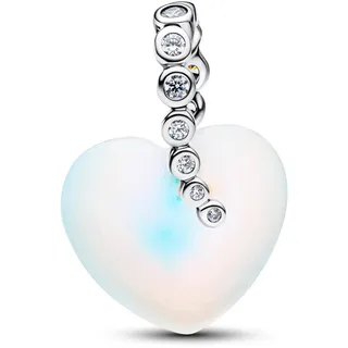 Pandora 794143C01 Charm-Anhänger Silber Sternschnuppe & Herz