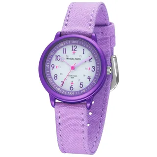 Jacques Farel Hayfield ORSO 3110 Gehäusefarbe lila Armbanduhr