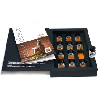 TASTERPLACE Aroma Set – Beer – English – for Sommeliers – for Beer Lovers – Tasting Tool